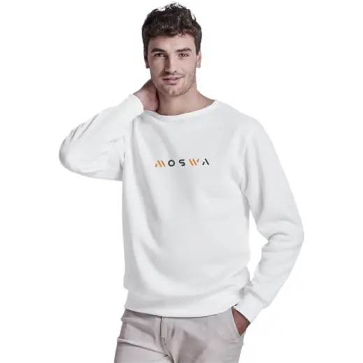 Mens Quinn Crew Neck Sweater Model
